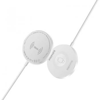 Cargador Inalámbrico 3-en-1 Promate MagCord-Trio con Carga Dual MagSafe