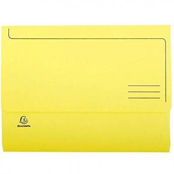 Exacompta 47979E - Lote de 10 Bolsas Super 250, Color Amarillo