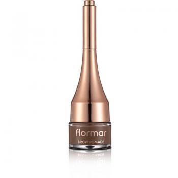 Flormar Brow Pomade Eyebrow Pomade with Brush Shade 01 Beige 2.2 g