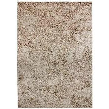 Alfombra Extra Suave Beige 133 x 180 cm para Sala o Dormitorio