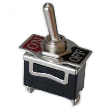Interruptor unipolar rabillo metálico 10A 250V - 8425998450521