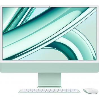 Apple iMac con chip M3, 8GB de RAM, 512GB SSD, GPU de 10 núcleos, pantalla Retina 4.5K de 24 pulgadas en color verde