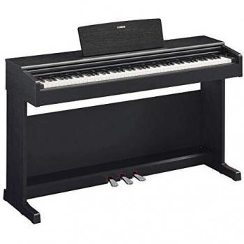 Yamaha Arius YDP-144 - Piano digital clásico y elegante para estudiantes o aficionados, adecuado para cualquier rincón de la casa, color negro