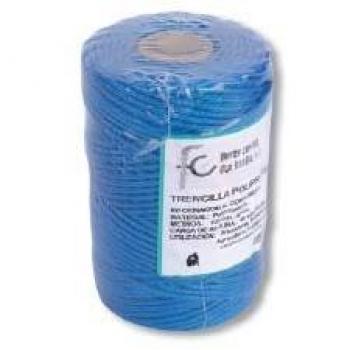 Flores Cortés - Trencilla Polipropileno Azul 100 Bobina