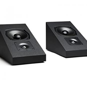 Definitive Technology Dymension DM95 2-Way On-Wall Surround Speaker, Pair, Black