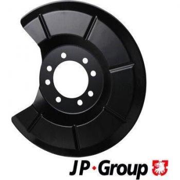 JP GROUP Chapa protectora contra salpicaduras para disco de freno 1564300100 - Carcasa de protección, fabricada en material resistente, diseño específico para evitar la acumulación de polvo y suciedad en el sistema de fr