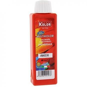 Colorante Universal 'Colorea' 40 ml - N° 90 Naranja Concentrado para Smalti, Idropitture y Vernici