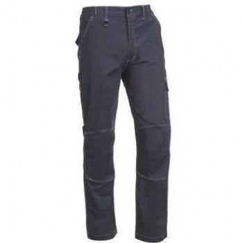 Pantalón de Trabajo Flex Light Talla L Azul Marino 57% Algodón 40% Poliéster 3% Elastano Multibolsillos