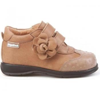 Botas de Niña Angelitos 654 Camel Marrón