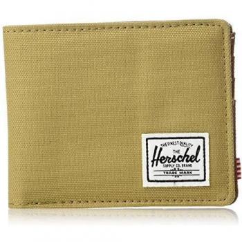 Herschel Supply Roy RFID Accesorio de Viaje- Billetera Plegable, Kelp/Sillín Marrón, Taille Unique Unisex