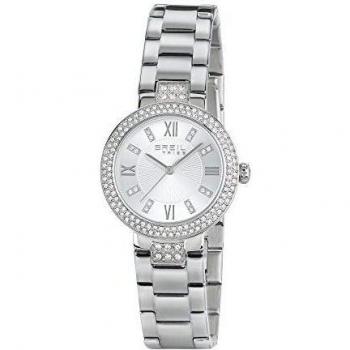 BREIL - Reloj de Señora Colección Dance Floor EW0254 - Reloj de Señora Solo con Hora y Cristales - Correa de Acero - 32 mm