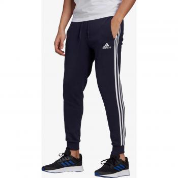 Adidas Pantalones Negros Logo Estampado Hombre Cierre con Cordones