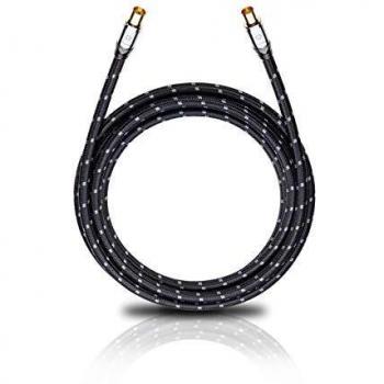Oehlbach XXL Transmission Ultra 510 - Cable de Antena Coaxial de 5,1 metros