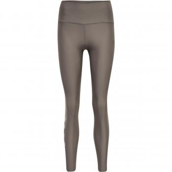 Leggings Hummel Tola de Cintura Alta en Gris y Driftwood para Mujer XL