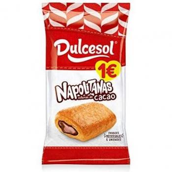 Dulcesol Napolitanas Cacao, 200g