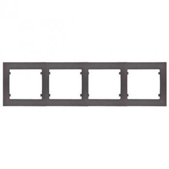 Marco 4 elementos horizontal antracita Cosso BJC 18014-AC