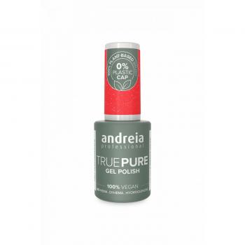 Esmalte de Uñas Semipermanente Andreia Professional True Pure 10,5mL Color T20 Rosa Neón Brillante 100% Origen Vegetal - Manicura de Larga Duración Sin HEMA
