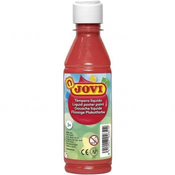 Jovi 50207 - Témpera Líquida de 250 ml en Color Bermellón