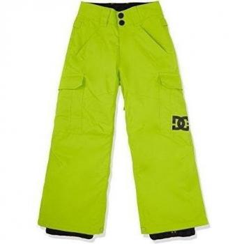 DC Shoes Boy 's Banshee Youth - Pantalones de nieve, color amarillo, talla 8/Small