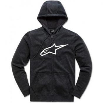 Alpinestars Ageless II Black/White Fleece Zip Hoodie - XL