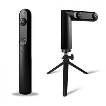 360 VR Cámara, KanDao QooCam cámara de 360 panorámica y 3D cámara estéreo de 180°, 4K HD Video cámara