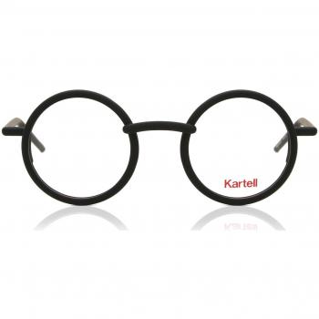 Kartell KL018V 01 Men's Eyeglasses Black Size 46 - Blue Light Block Available