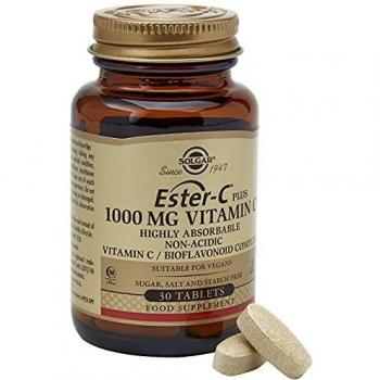 Solgar Ester-C Plus 1000 mg Vitamin C Tablets (30 Count)