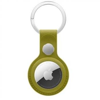 Apple Llavero Airtag Finewoven - Llavero de trenzado fino para AirTag en color verde cartujo