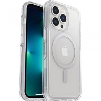 Otterbox para iPhone 13 Pro, Elegante Funda Protectora Transparente Resistente a Caídas para MagSafe, Symmetry+ Series, Transparente
