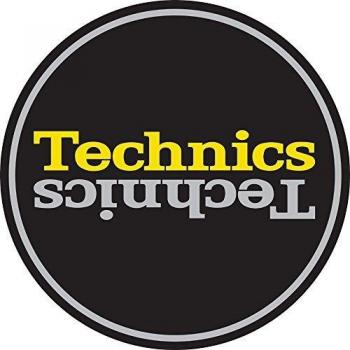 Technics 60659 Duplex 4 Mirror Design Slipmat - Black