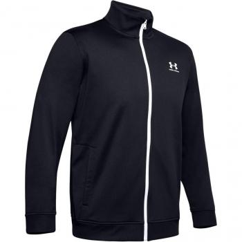 Under Armour Men's Sportstyle Tricot Jacket - Black, Size Small