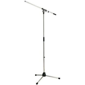 K&M 210/2 Chrome Boom Microphone Stand