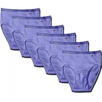 AVET 3268/Pack 6, Braguitas para Mujer, Blanco