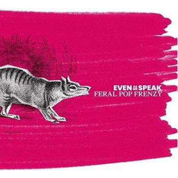 Even As We Speak Feral Pop Frenzy White & Splattered Vinyl + Shrink USA vinyl LP ER79