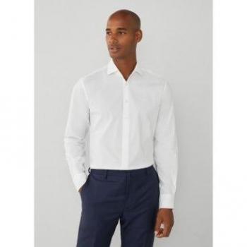 Camisa Essential Stretch Pop blanco Hackett