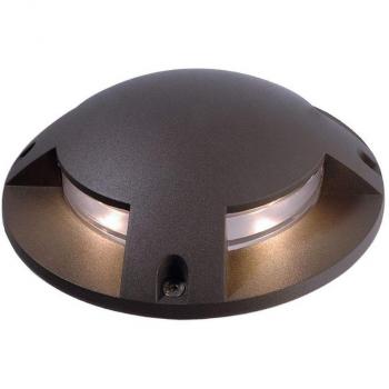 Lámpara LED Helios IV 5,5W Gris Oscuro para Exterior - Aplique de Pared, Suelo y Techo IP67