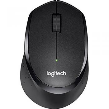 Logitech B330 SILENT PLUS Wireless Mouse, 2.4GHz with USB Nano Receiver, 1000 DPI Optical Tracking, 2-year Battery Life, Compatible with PC, Mac, Laptop, Chromebook - Black