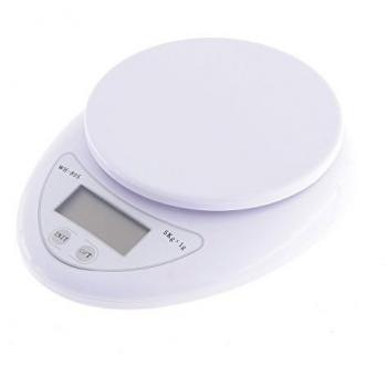astrade Báscula Digital para cocina/paquetes, para Dieta, comida, 5 kg, 1 g, Portátil, para viajes, portátil, para aCampar, Durable