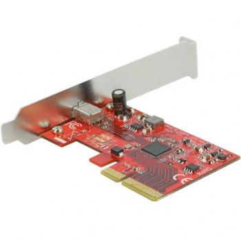 Tarjeta PCIe 3.0 x4 a USB-C 3.2 Gen 2x2 - Adaptador Interno de Interfaz USB 20 Gbps