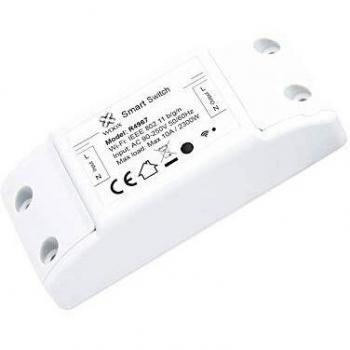 Interruptor Inteligente WiFi Woox R4967, 10A, Integrable y Universal