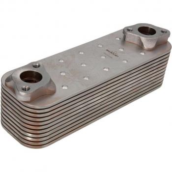 Enfriador de aceite NRF 31765 - Enfriador de aceite para motor, compatible con múltiples modelos, fabricado con materiales de alta calidad, diseño optimizado para una mejor refrigeración del aceite del motor, incluye juntas y accesorios necesarios para