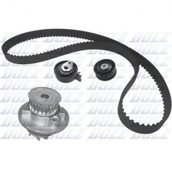 Bomba de agua + kit de correa de distribución DOLZ KD081
