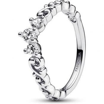 Anillo Pandora Tiara Real Remolino - 192232C01, Anillo en plata de ley Tiara Real Remolino