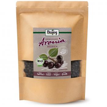 Biojoy Bayas de Aronia secas BÍO, frutas enteras de aronia - Aronia melanocarpa