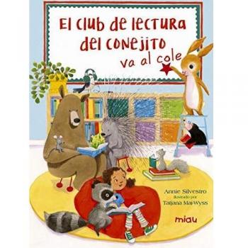 El club de lectura del conejito va al colegio
