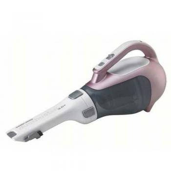 Aspirador de Mano Ciclónico Black + Decker DV-9610-ECN, 9.6V, para Sólidos, Color Rosa