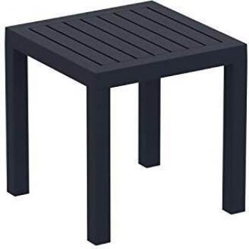 Mesa Auxiliar Ocean Impermeable y Resistente a Rayos UV en Gris Oscuro