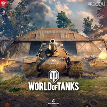 Rompecabezas Merc Puzzle Mundo de Tanques Wingback 1000 Piezas