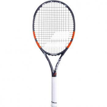 Babolat Boost Strike Tennis Racket - L1, lightweight, 100 sq in head size, 16x19 string pattern, balance: even, frame material: graphite composite, recommended for intermediate players
