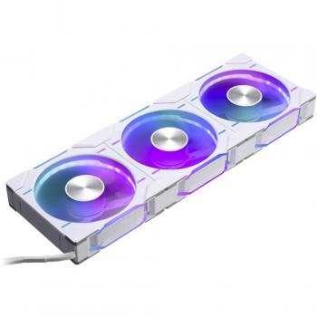 Phanteks D30 Reversed Blade Kit 3 Ventiladores Suplementarios DRGB 120mm Blancos, PH-F120D30R_DRGB_PWM_WT01_3P, Ventilador